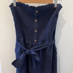 Abercrombie & Fitch Strapless Jumpsuit